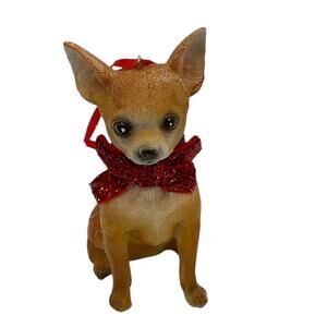 Chihuahua Dog Christmas Ornaments
